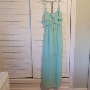 Trixxi Seafoam Green dress